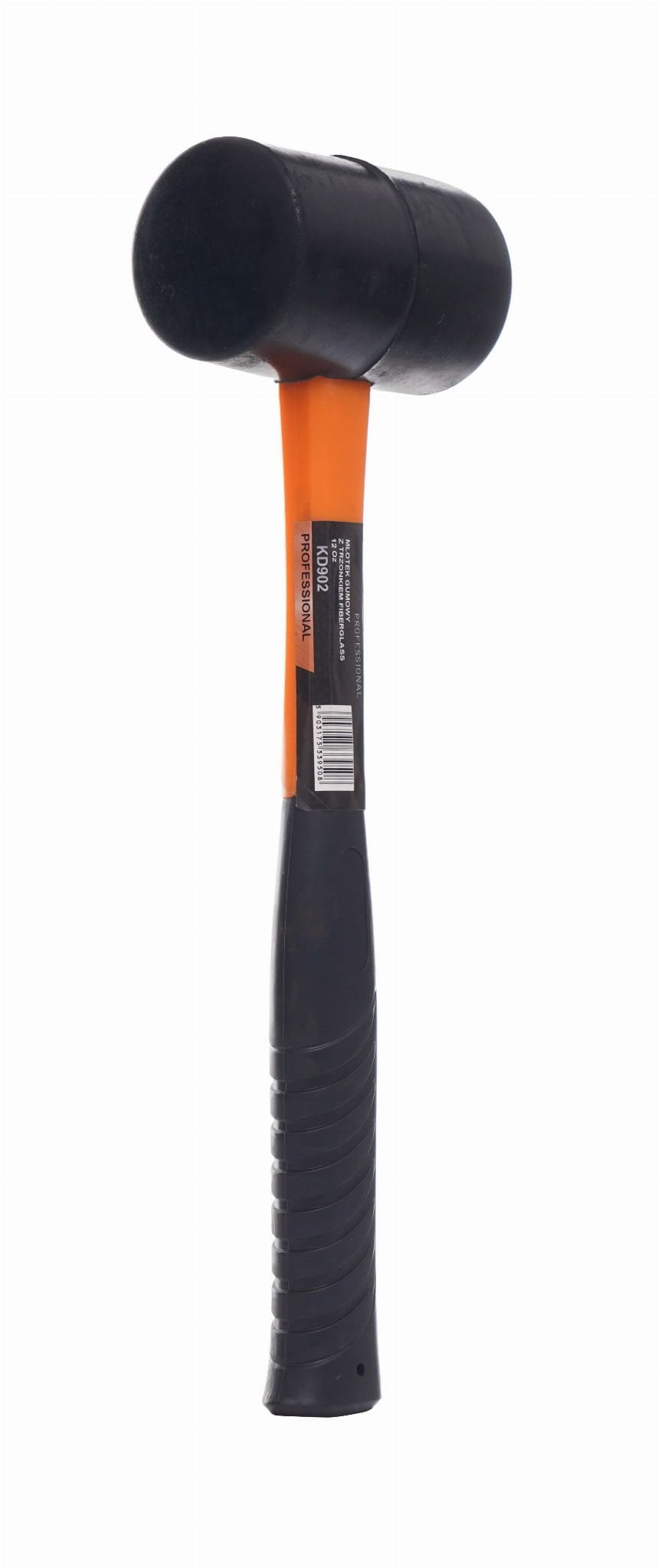 Rubber hammer with fiberglass handle KD902