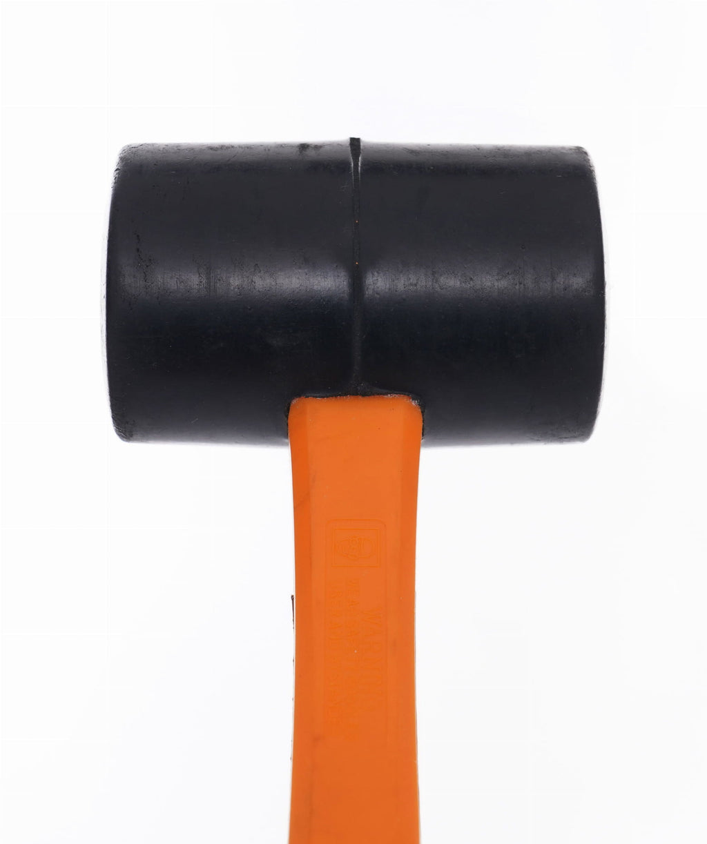 Rubber hammer with fiberglass handle KD902