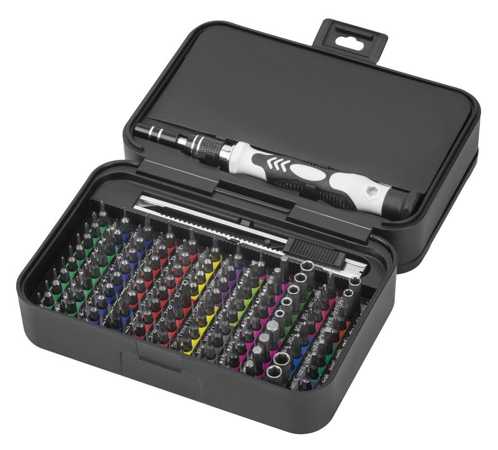 Precision screwdriver set 132pcs. KD12692
