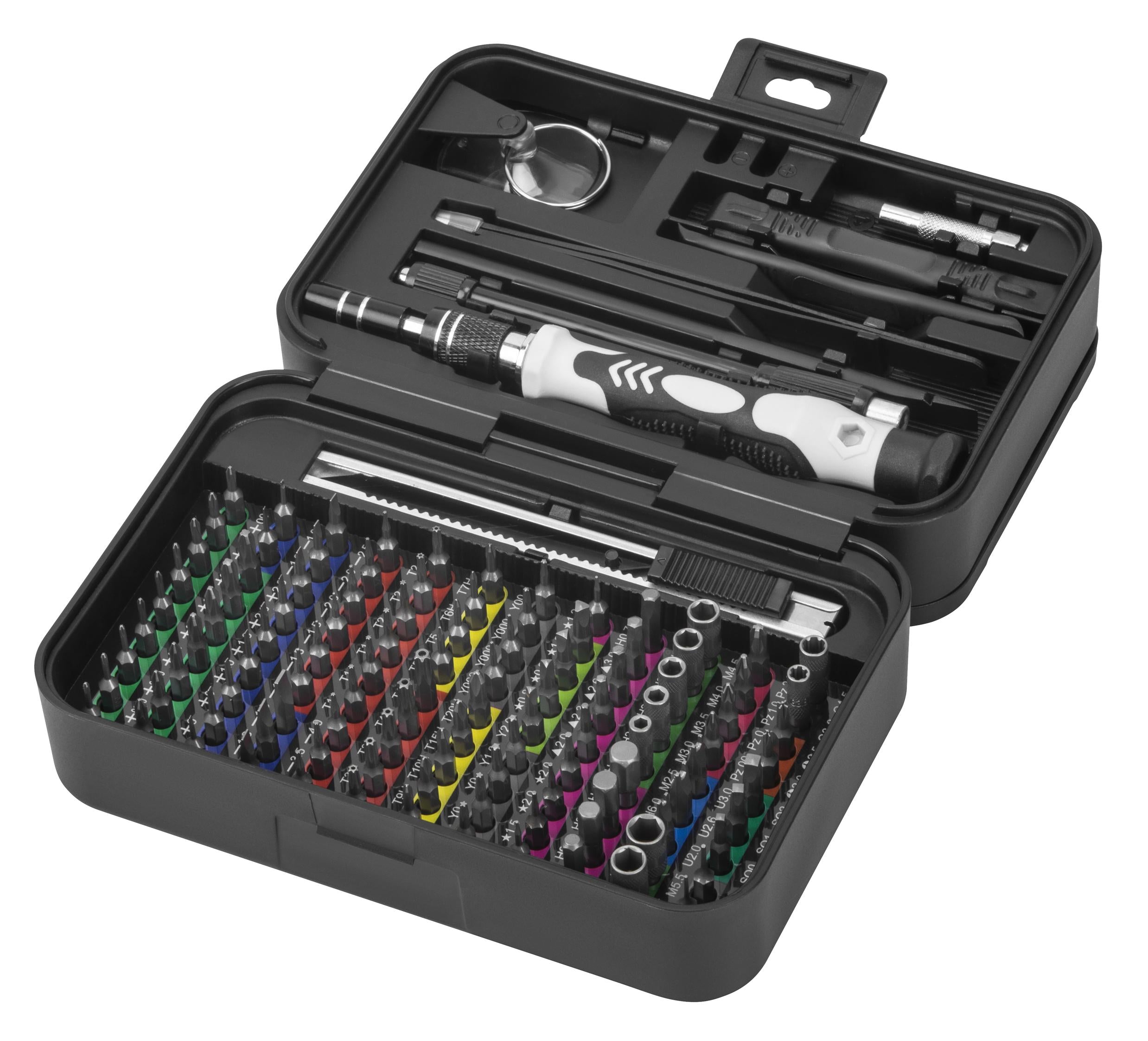 Precision screwdriver set 132pcs. KD12692