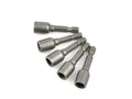 Set of magnetic sockets for 8 mm × 48 mm 1/4" screws, 5 pcs (100)
