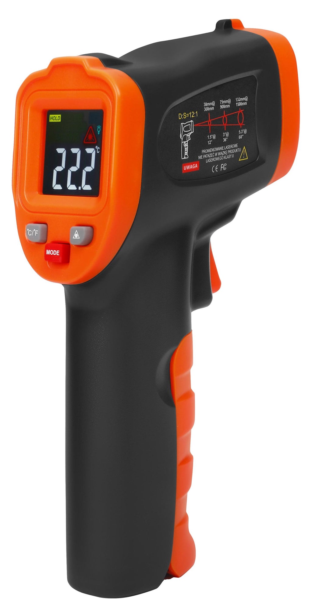 Pyrometer, non-contact thermometer KD3590