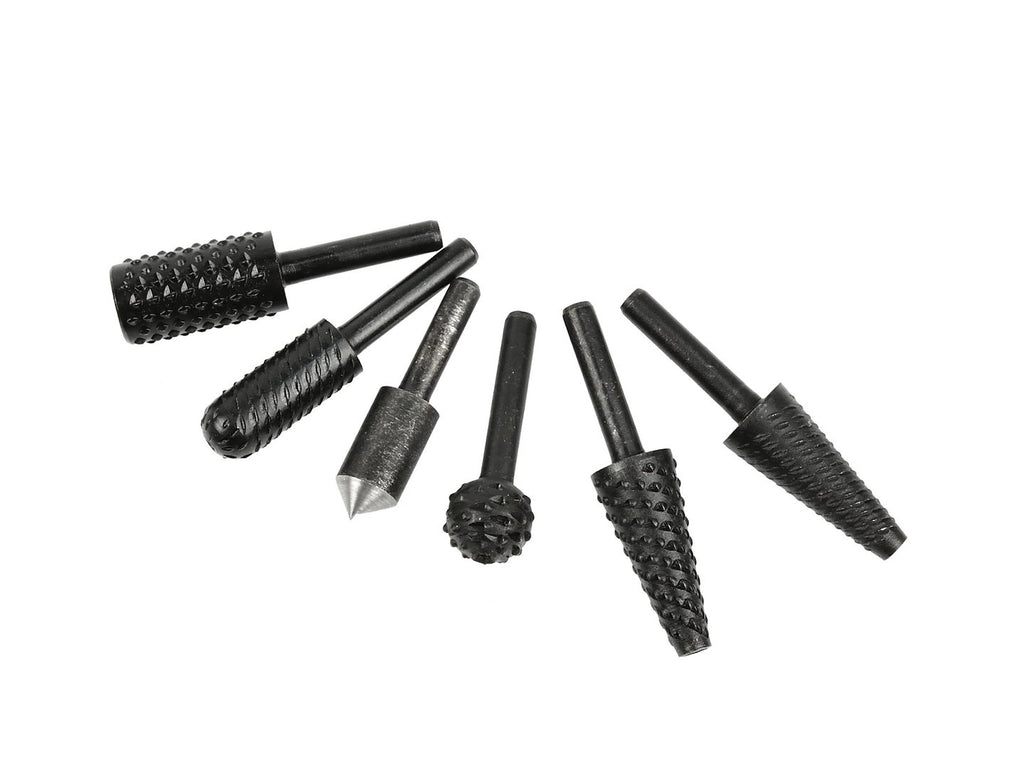 6-piece rasp and countersink set
