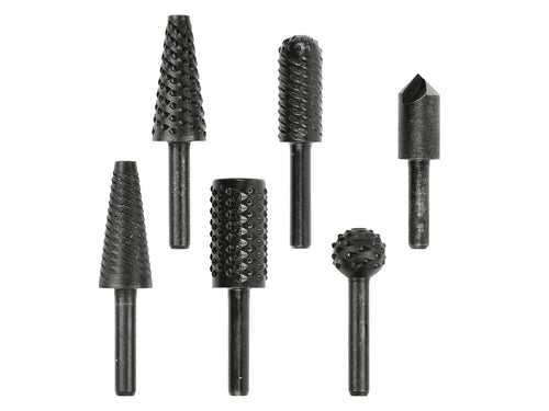 6-piece rasp and countersink set