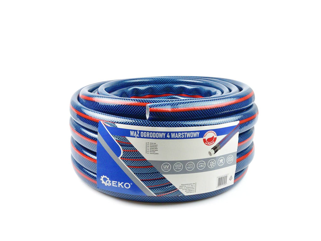 Garden hose, 4-layer, 1" 30 m GEKO