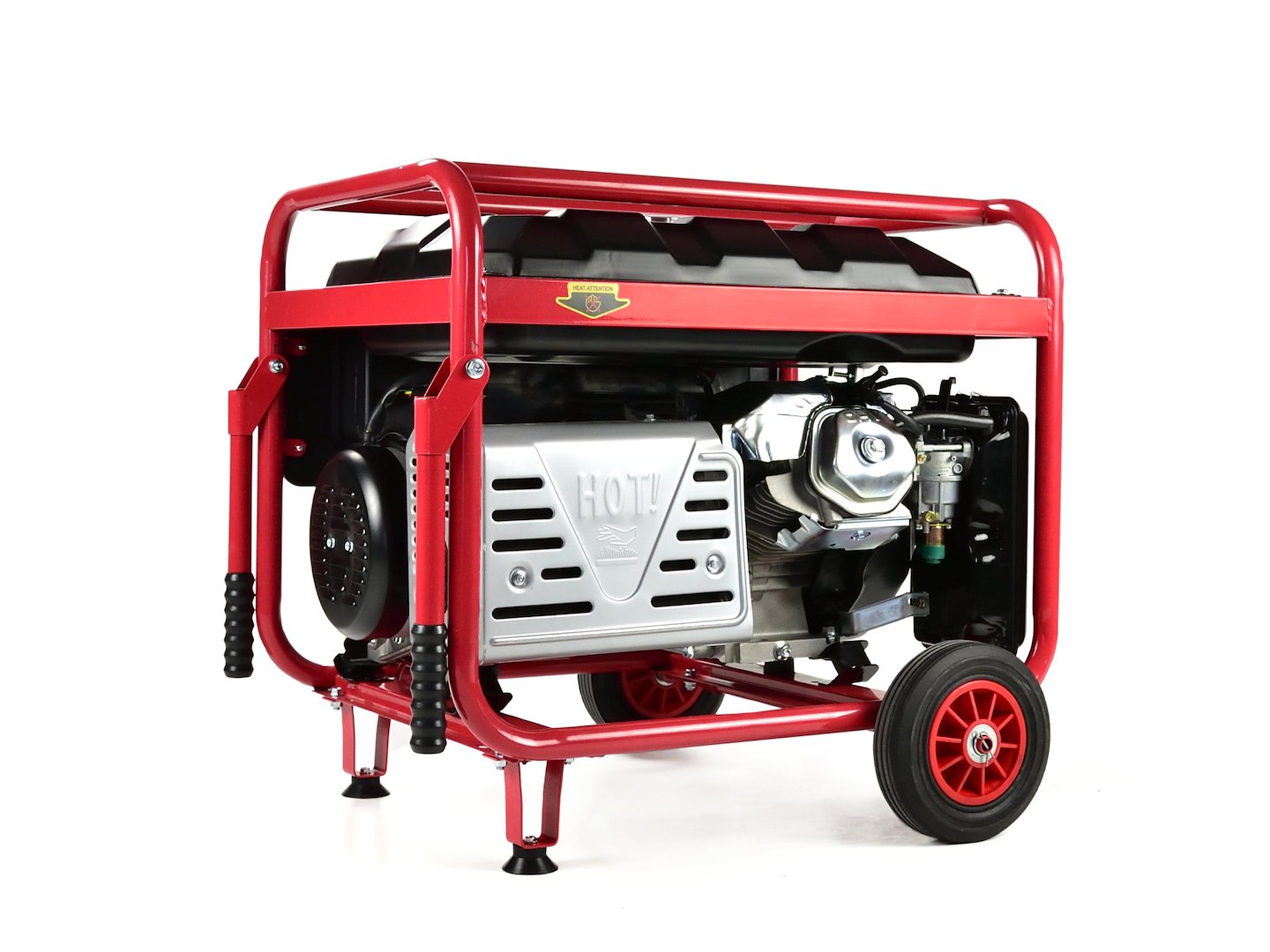 Gasoline generator with electric recoil 15HP 6,6KW