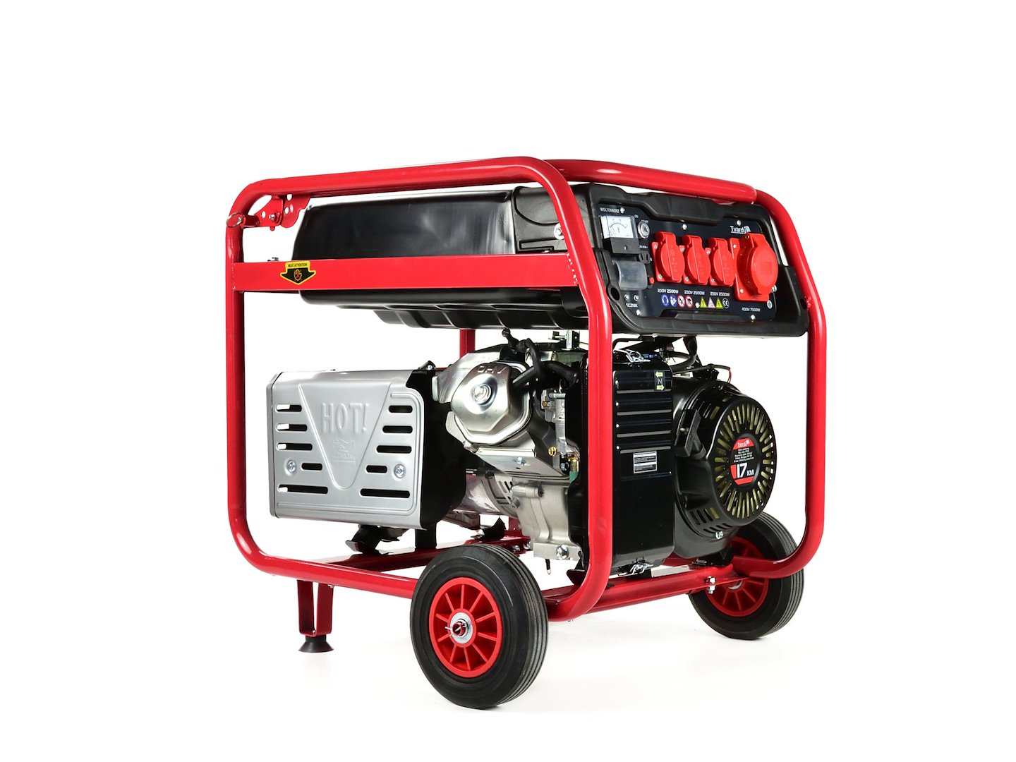 Gasoline generator with electric start 17HP 8,5KW