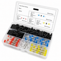Quick connector set with solder, 260 pieces KD12677