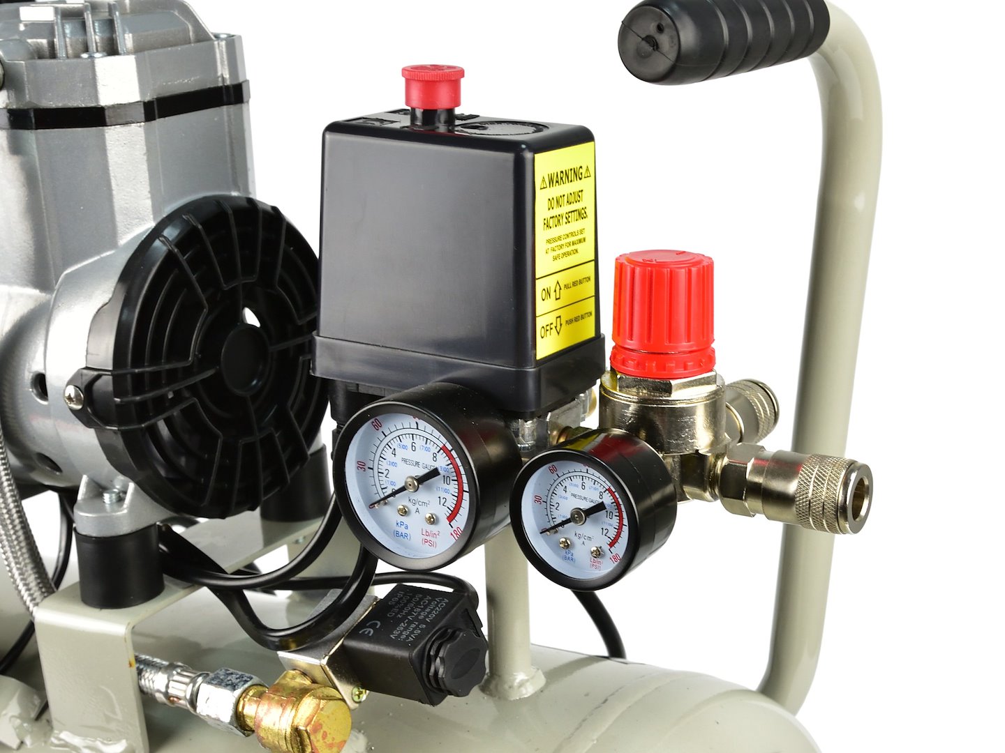 Oil-Free Air Compressor — 24 L, 980 W