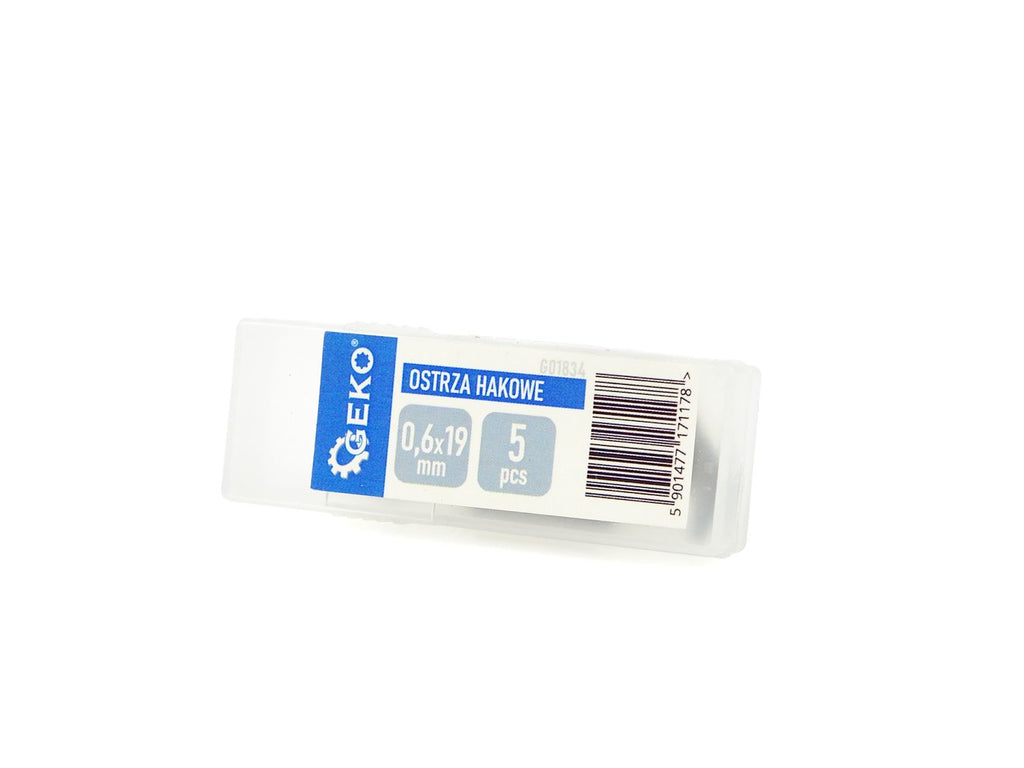 Hook blades pack 0.6 mm x 19 mm, 5 pcs