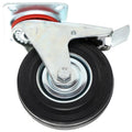 Wheel with brake 125mm KD467
