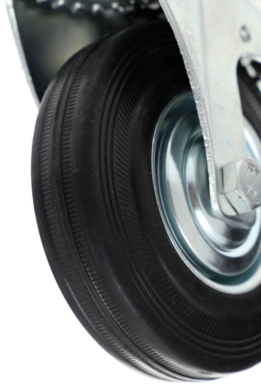 Wheel with brake 125mm KD467