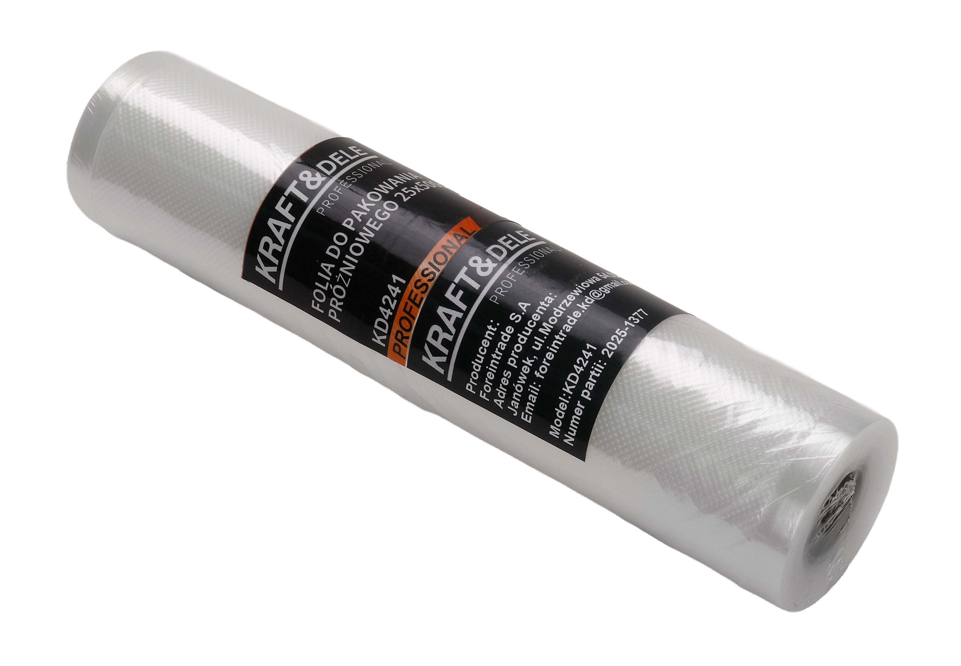 Vacuum packaging film 25x500cm KD4241