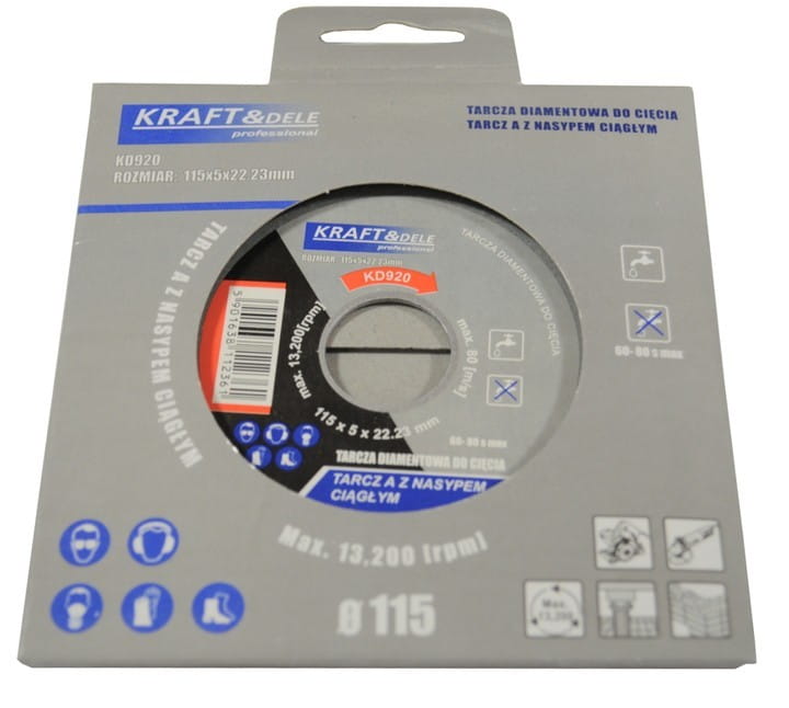 Lõikeketas 115x5x22.23 KD920