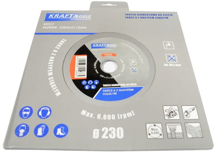 Lõikeketas 230x5x22.23 KD922