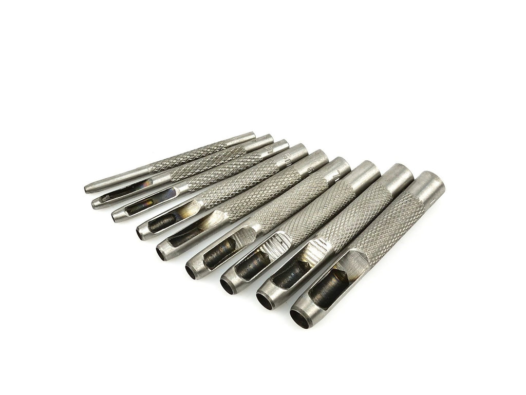 Leather Punch Set, 9 pcs