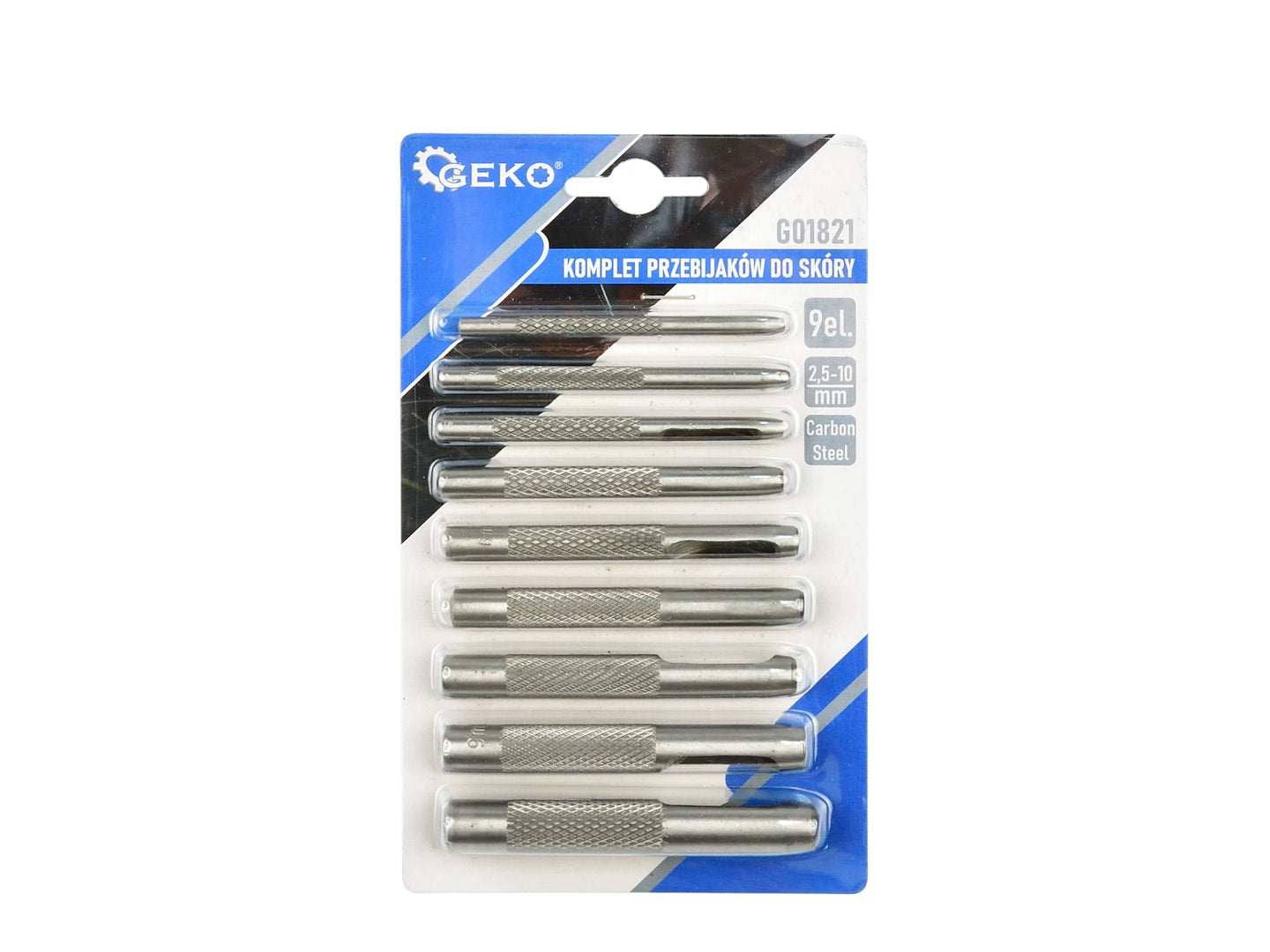 Leather Punch Set, 9 pcs