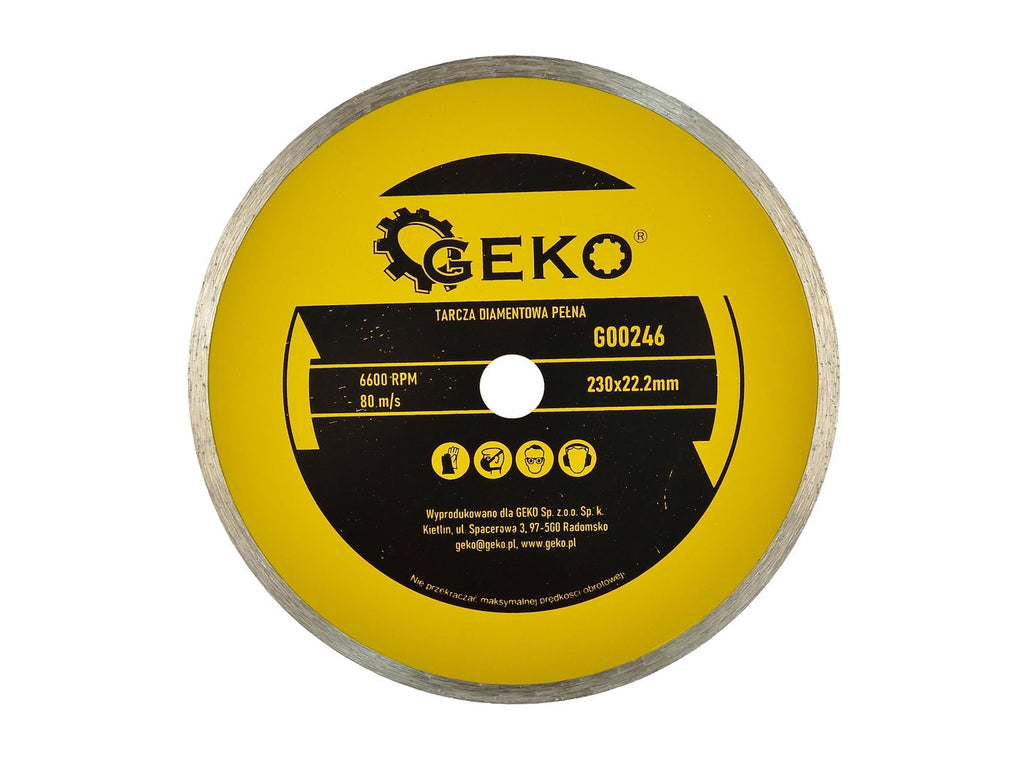 Continuous Rim Diamond Blade 230 x 22.23 mm