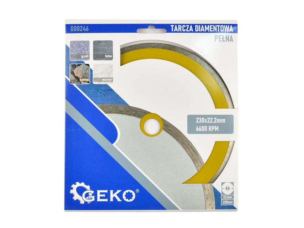 Continuous Rim Diamond Blade 230 x 22.23 mm