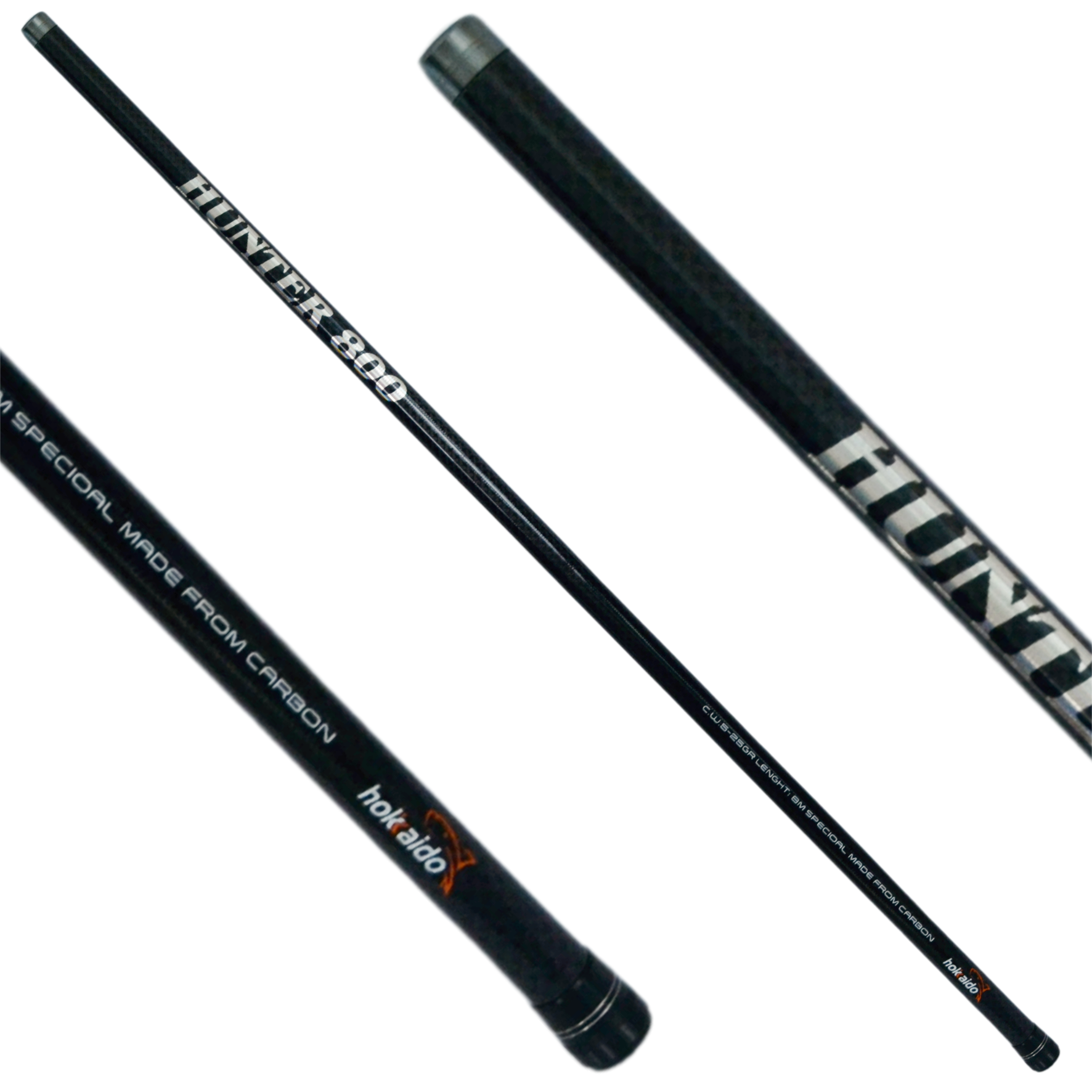 Hokkaido Hunter 8M New Carbon Fishing Rod Bat