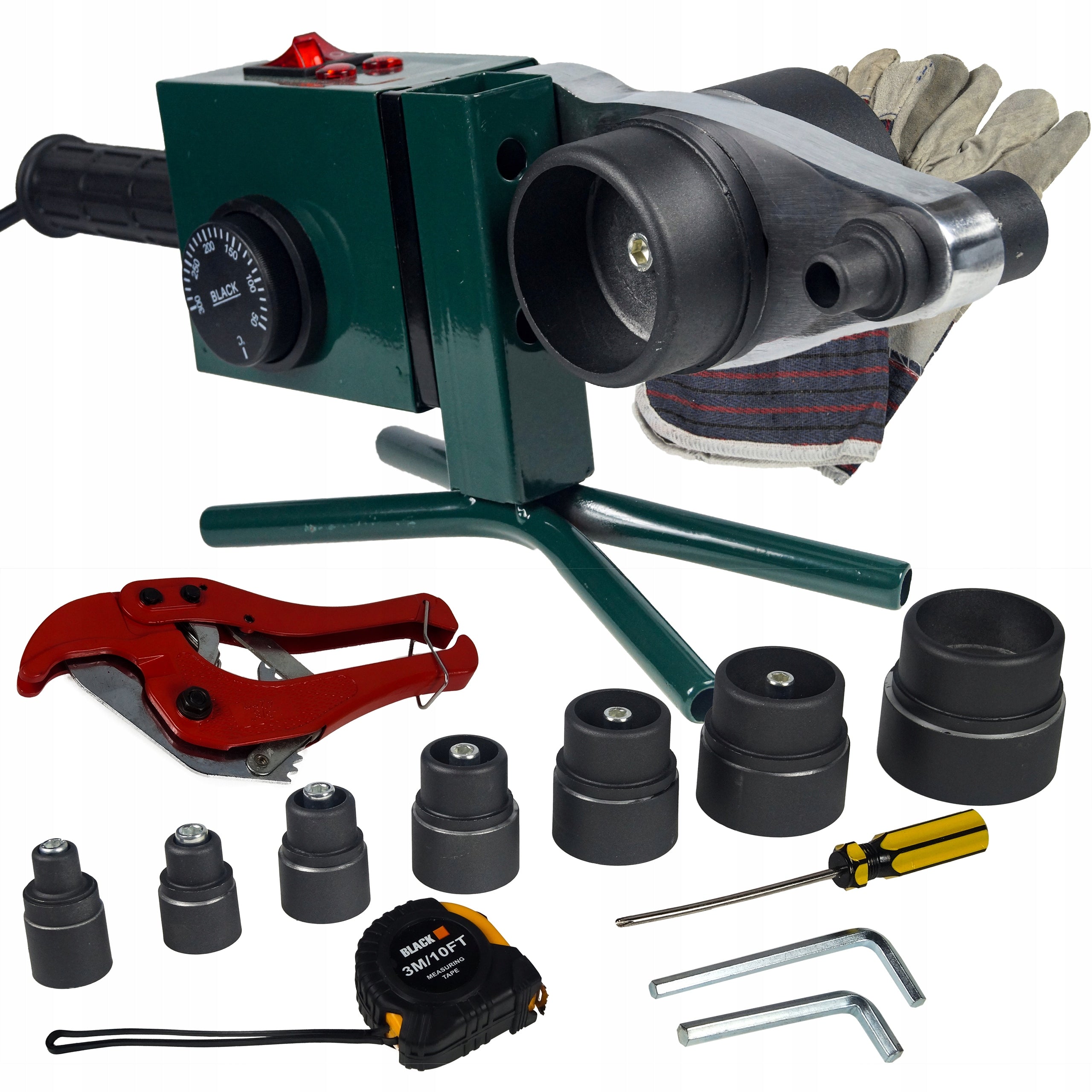 1500W torukeevitusmasin PP PVC keevitusotsikute jaoks