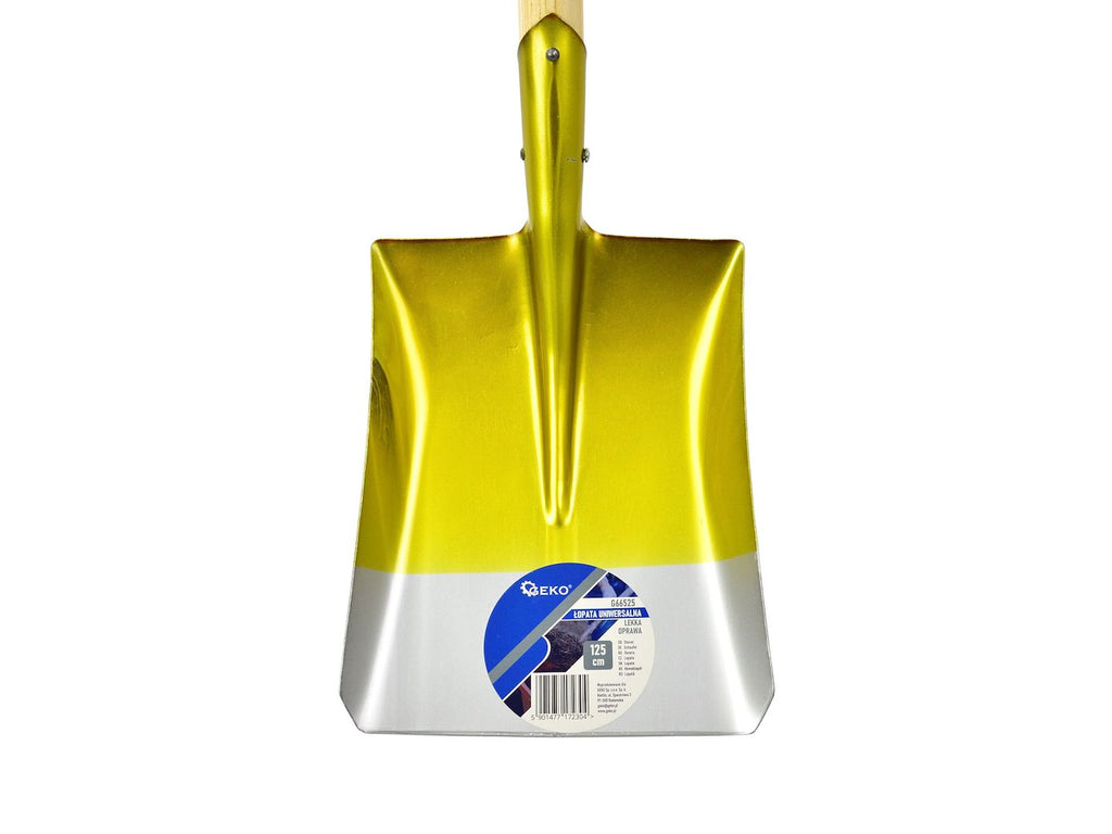 Universal lightweight shovel with wooden handle 125cm