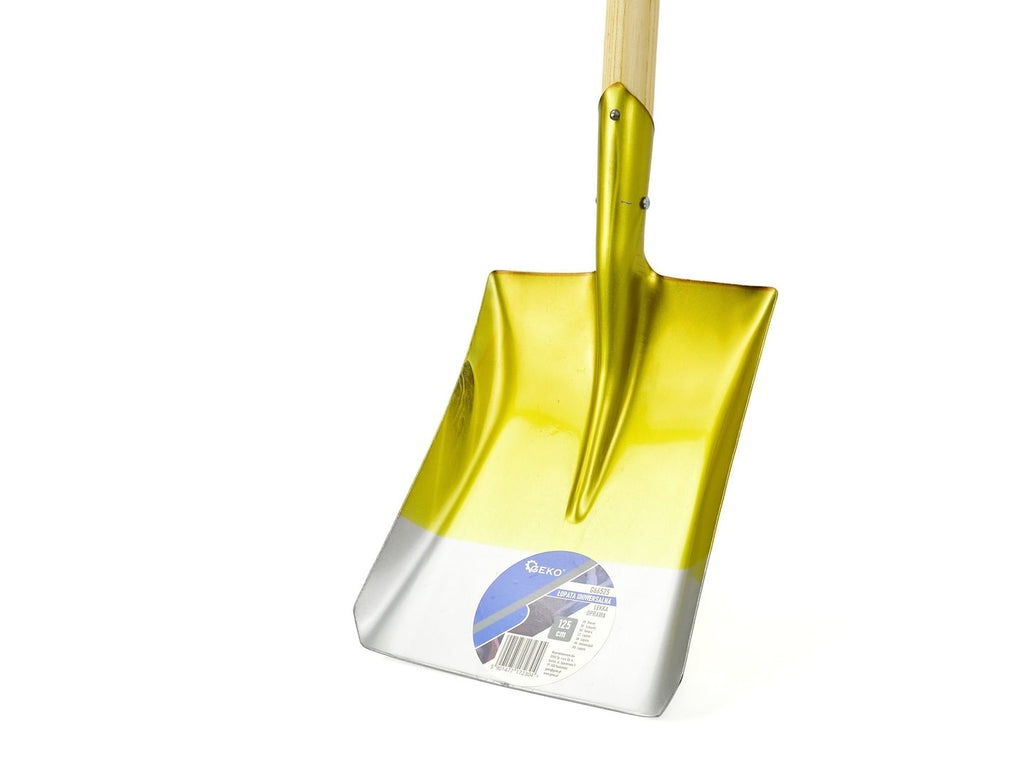 Universal lightweight shovel with wooden handle 125cm