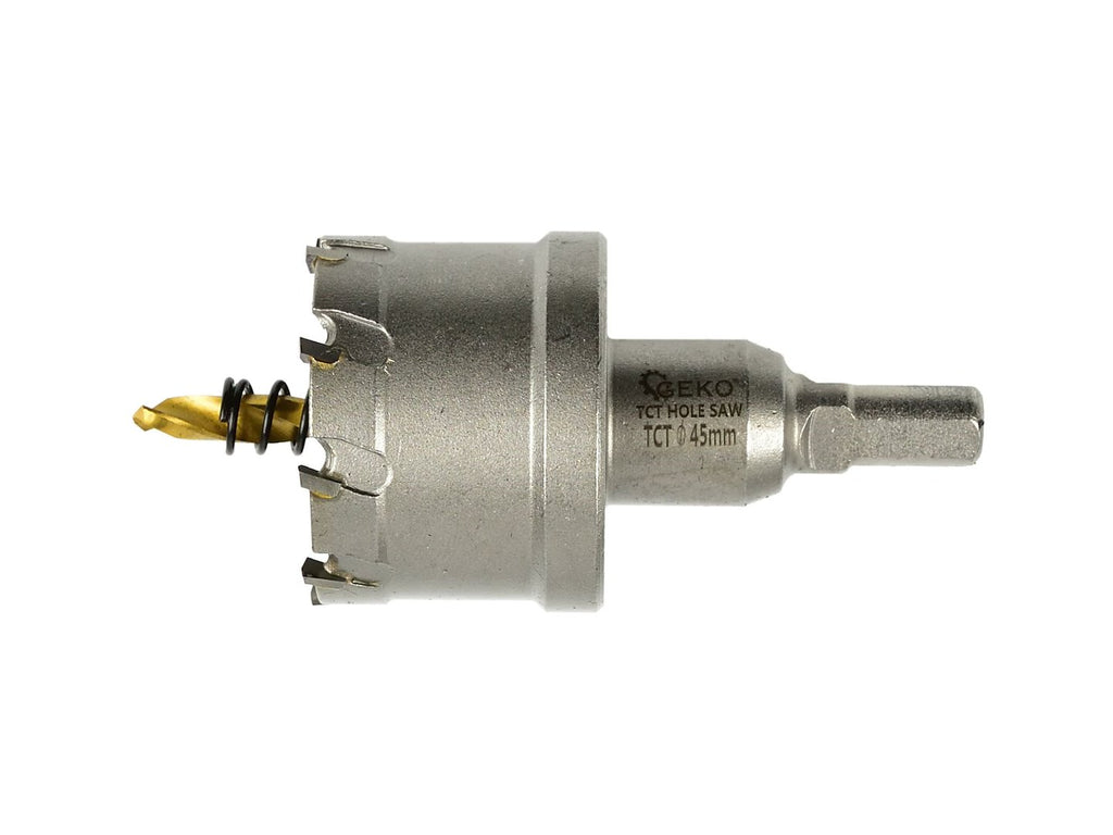 Tungsten Carbide Widia Hole Saw - 45 mm with Titanium Drill