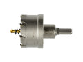 Tungsten carbide widia hole saw - 53 mm with titanium drill