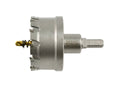Tungsten carbide widia hole saw - 60 mm with titanium drill