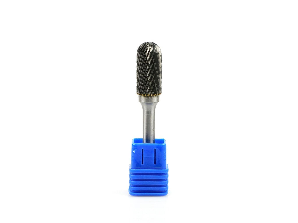 Cylindrical rounded-end milling cutter 6mm (tungsten carbide 12x25mm)