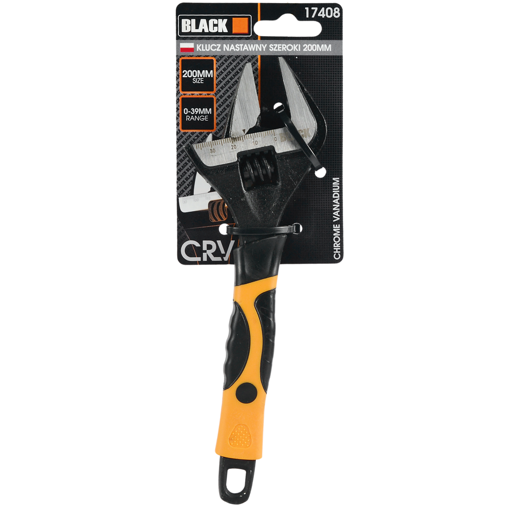 Rootsi reguleeritav mutrivõti 0-39mm lai Black