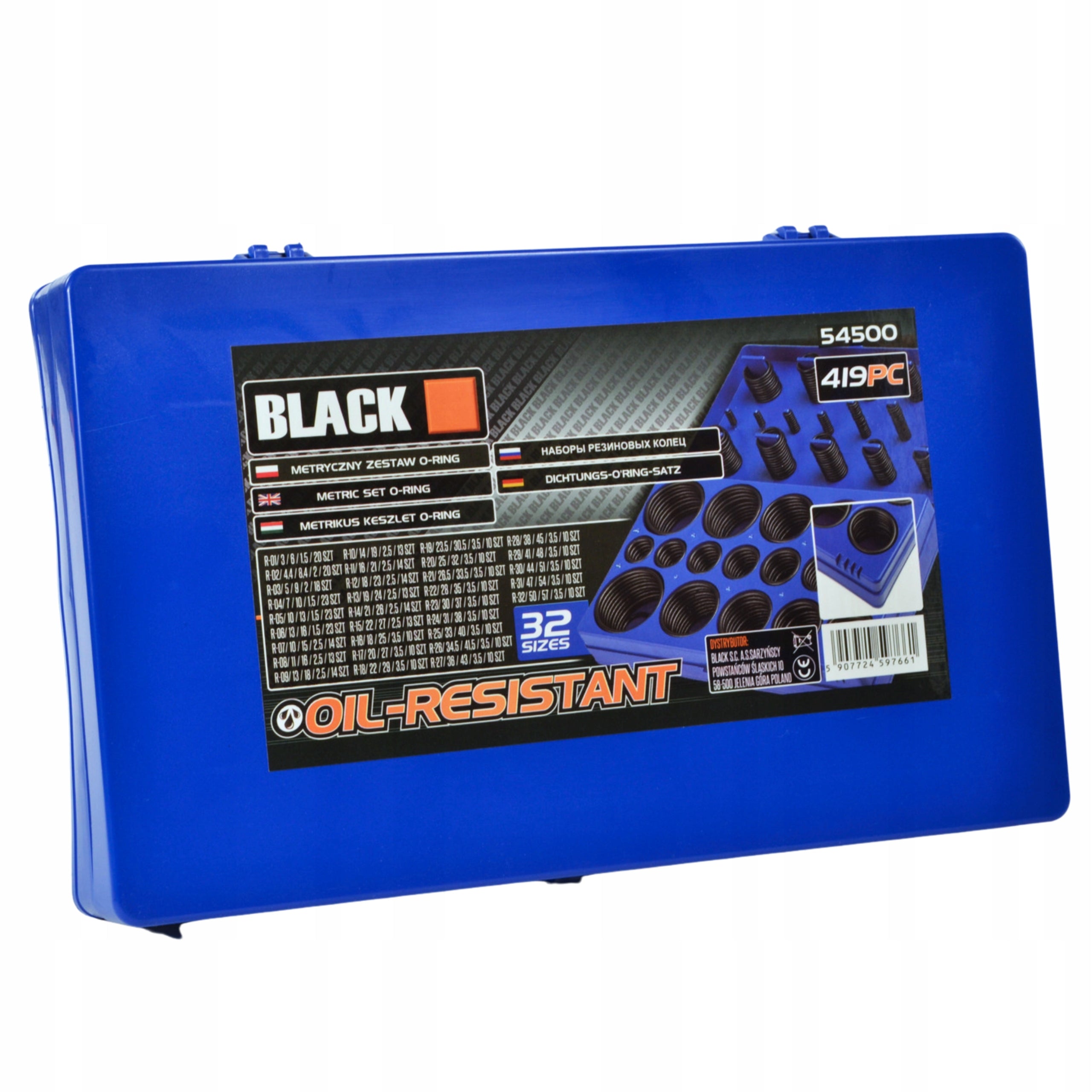 419 Black kummist O-rõnga tihendit (C41)