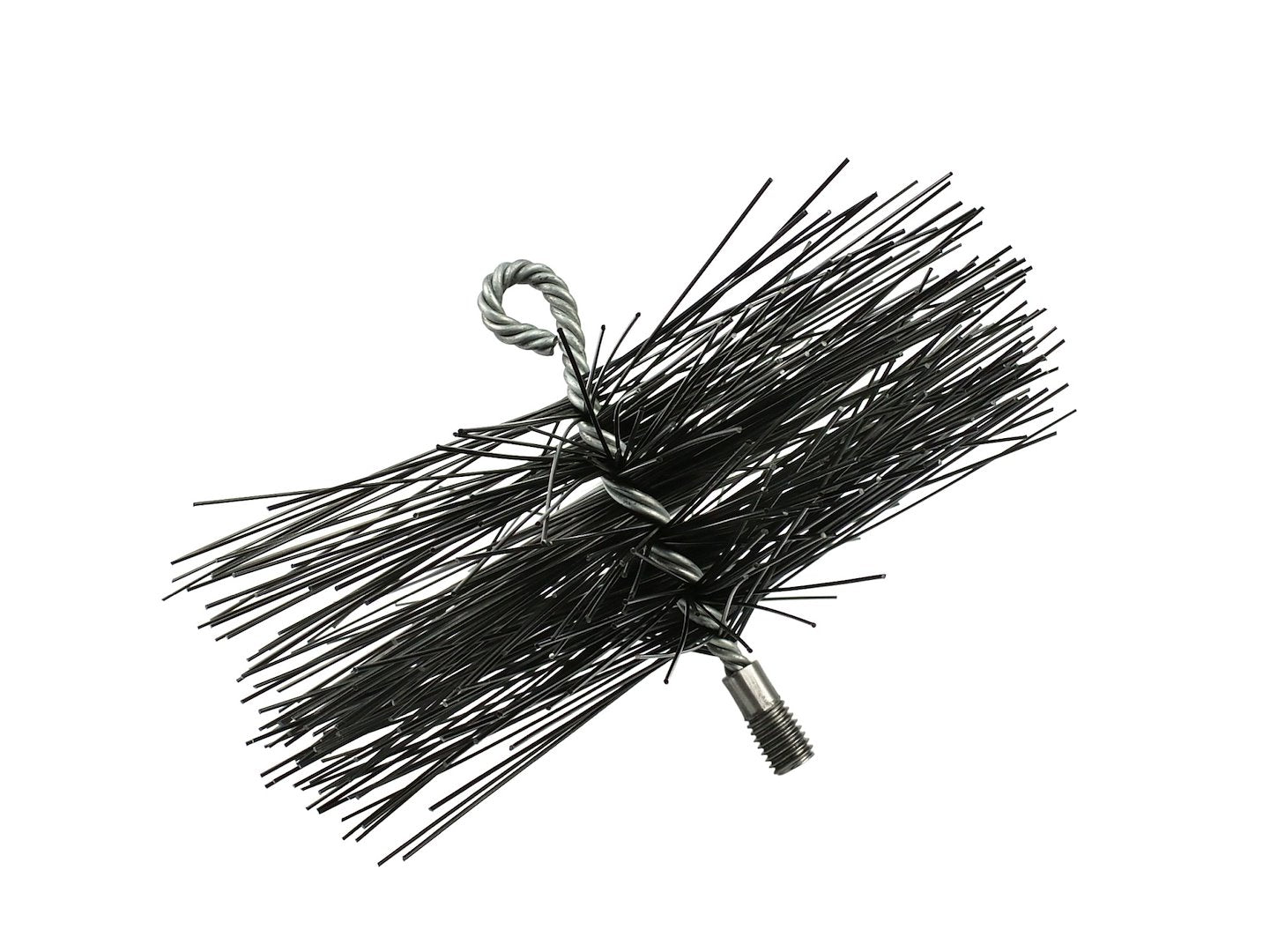 Round Wire Chimney Brush, PVC, 200 mm