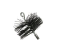 Round Wire Chimney Brush, PVC, 120 mm