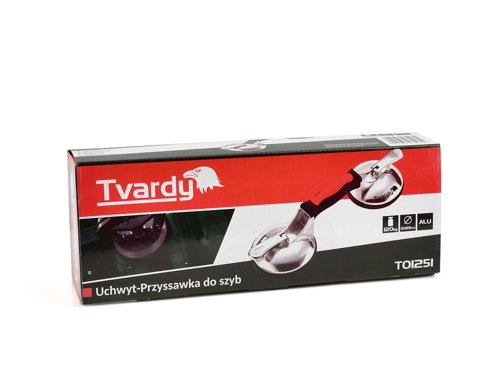 Suction cup 2x125 mm 120 kg (aluminium)