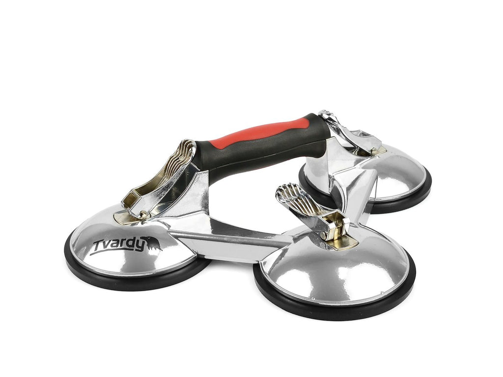 Suction cup 3 x 125 mm 190 kg (aluminium)