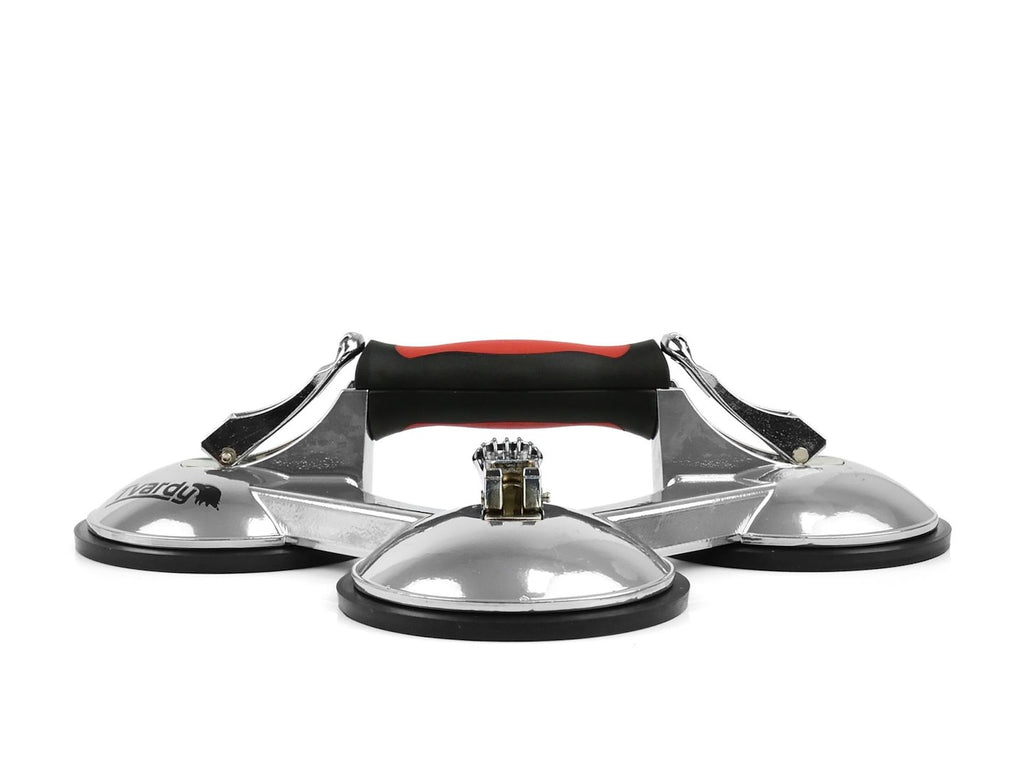 Suction cup 3 x 125 mm 190 kg (aluminium)
