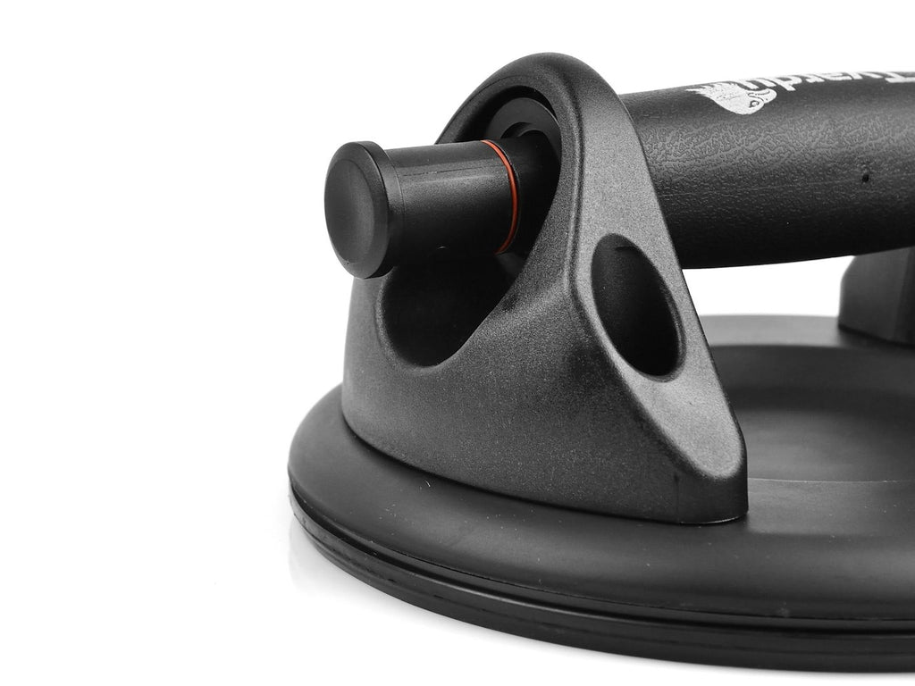 Vacuum suction cup with pressure gauge, 200 mm, 120 kg