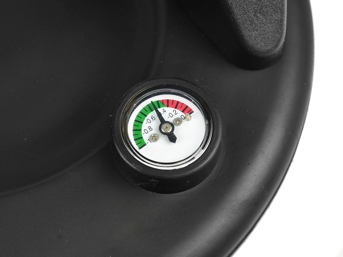 Vacuum suction cup with pressure gauge, 200 mm, 120 kg