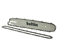 Set: 1 chain bar and 2 chains for Stihl 3/8" 14" 050 52T
