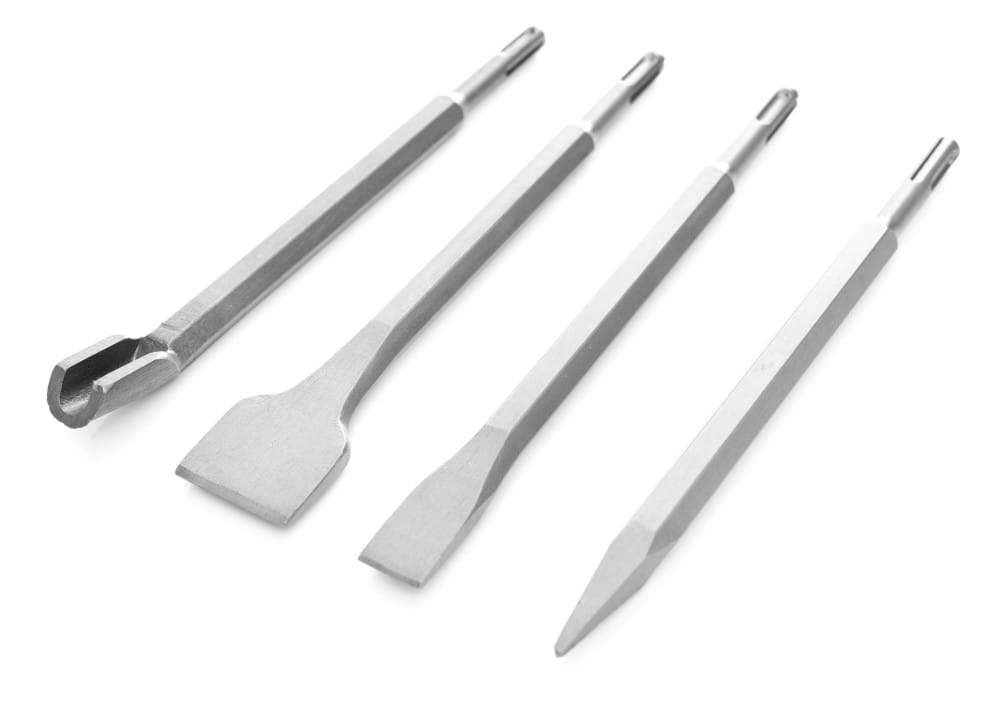 Set of 4 SDS Concrete Chisels KD10208