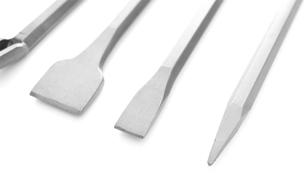 Set of 4 SDS Concrete Chisels KD10208