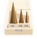 Astmelised puuriterad 4-32mm 3tk. KD10244