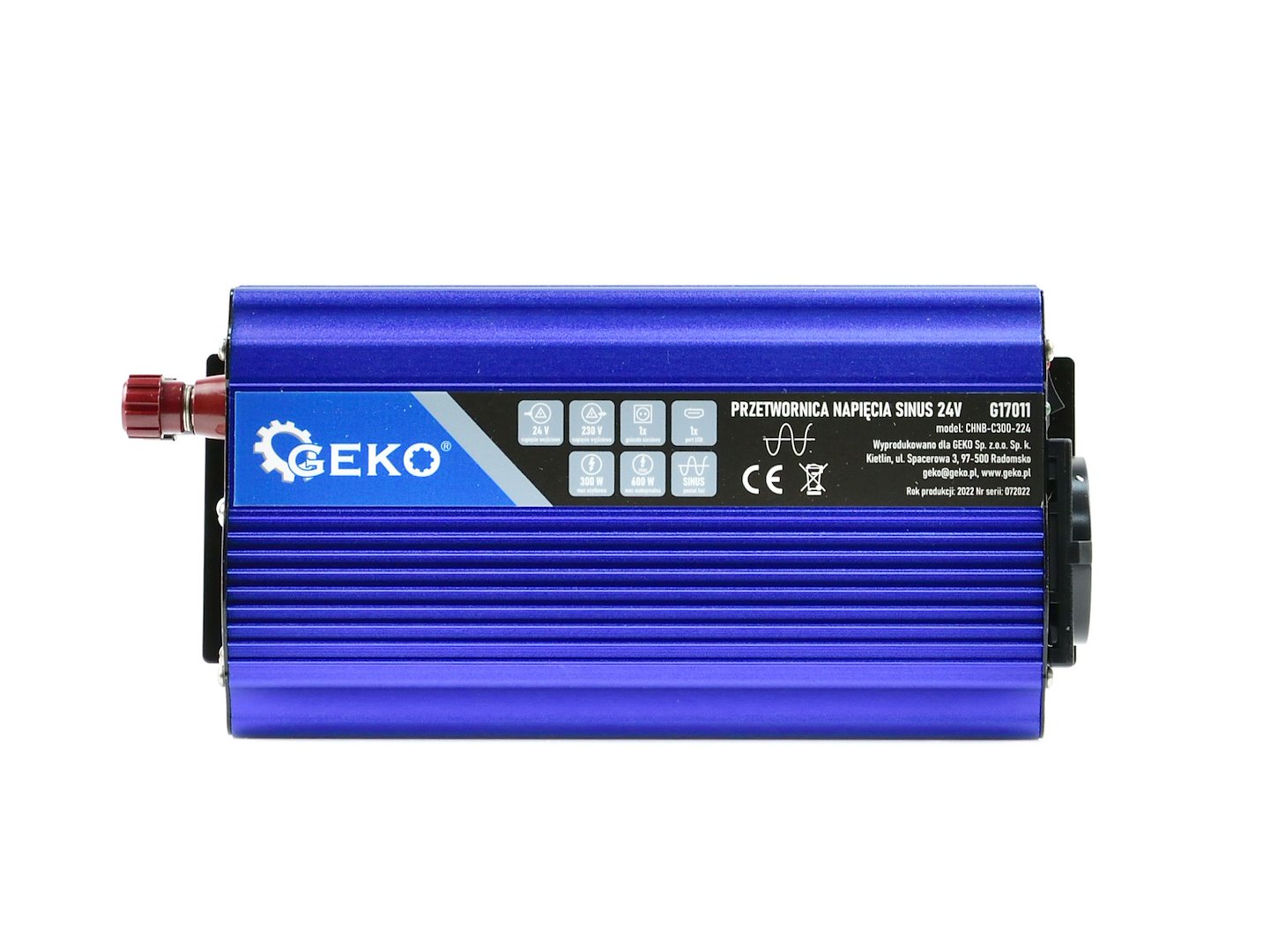 Pure Sine Wave Voltage Converter 24V/230V 300/600W