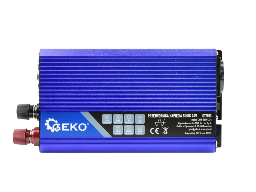 Pure Sine Wave Voltage Converter 24V/230V 500/1000W