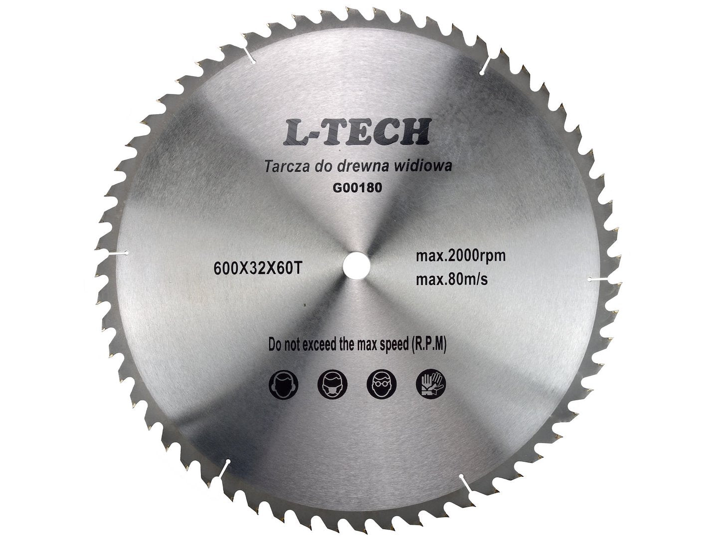 TCT Circular Saw Blade for Wood 600 x 32 x 60T