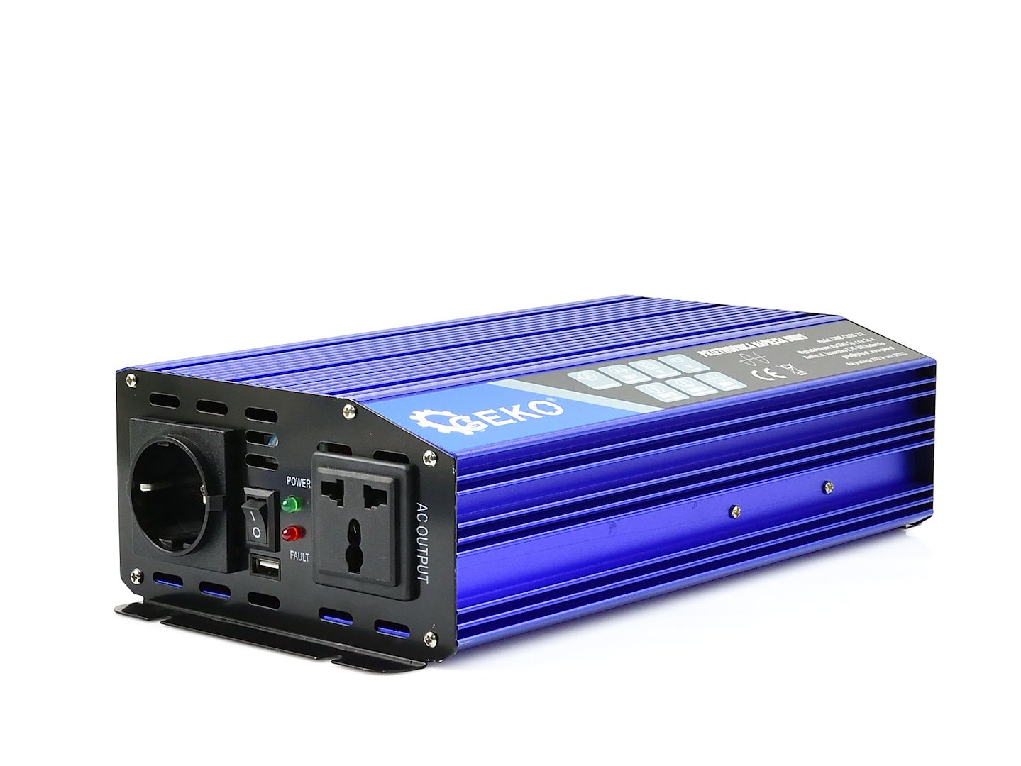 Pure Sine Wave Voltage Converter 12V/230V 1000/2000W