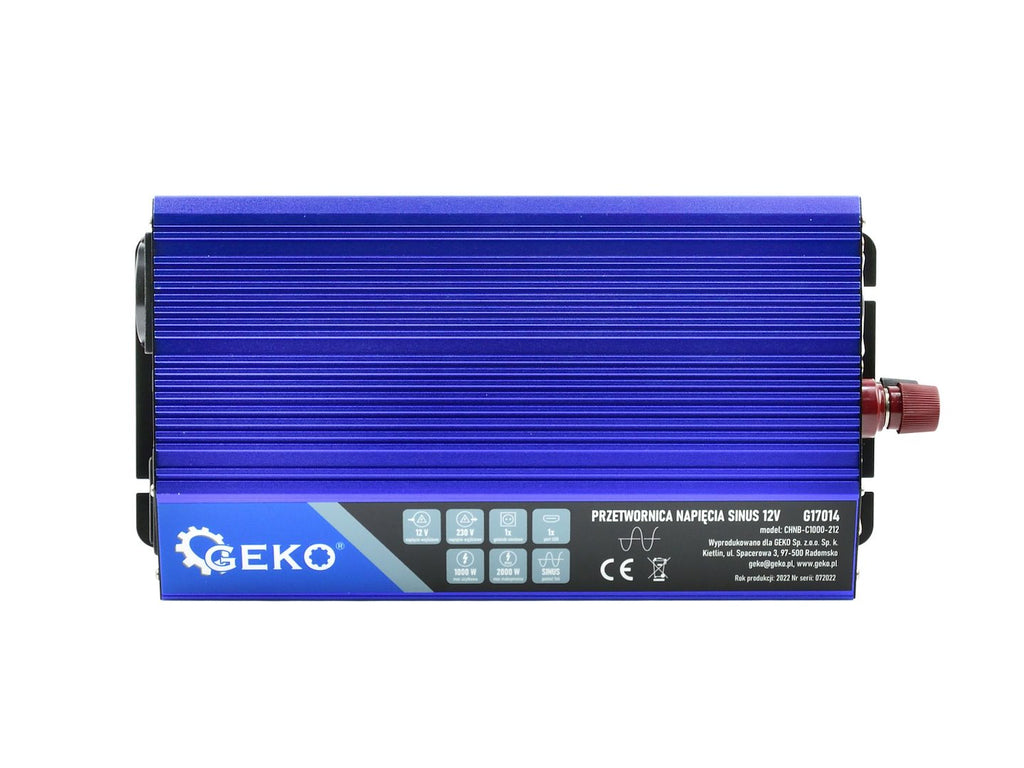 Pure Sine Wave Voltage Converter 12V/230V 1000/2000W