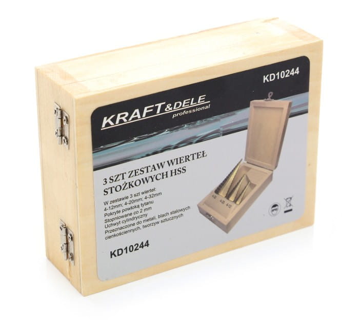 Astmelised puuriterad 4-32mm 3tk. KD10244